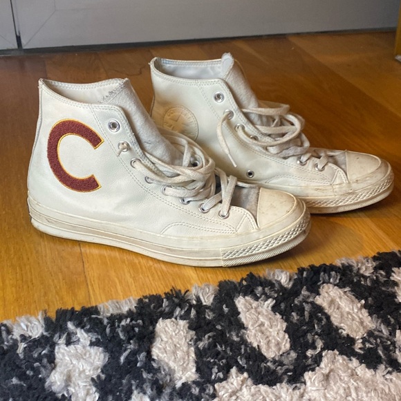 Converse Chuck Taylor Varsity Chenille Patch in Egret - US 8.5 - Picture 1 of 4